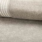 370 GSM Grey Cotton Bath Towel, , small
