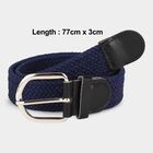 Black Nylon/Polyester Belt, , large