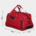 Red Polyester Duffle Trolley, , small image number null