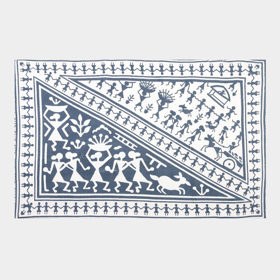 Printed Cotton Blend Pillow Cover, , large image number null