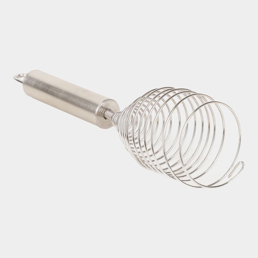 Silver Steel Egg Beater, , large image number null