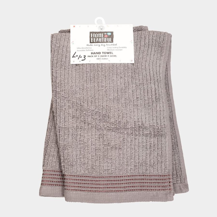 380 GSM Dark Grey Cotton Hand Towel, , large image number null
