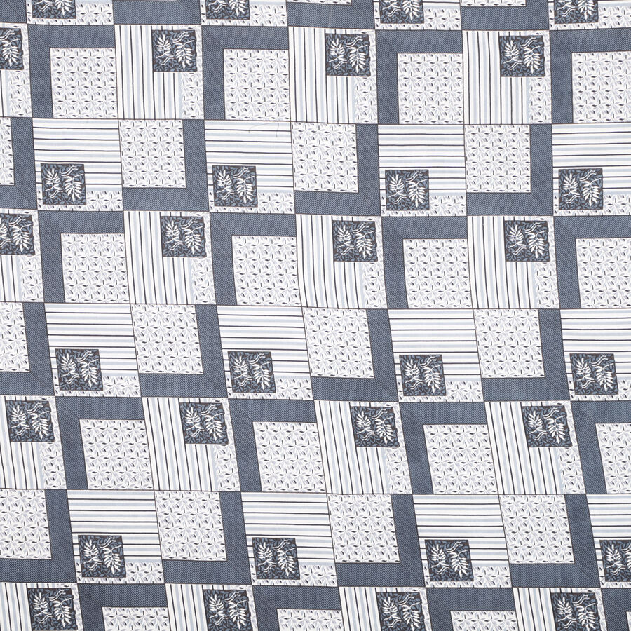 120 GSM Grey Polyester Double Bedsheet, , large image number null