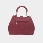 Women's 1 Compartment Medium Polyurethane Satchel, , small image number null