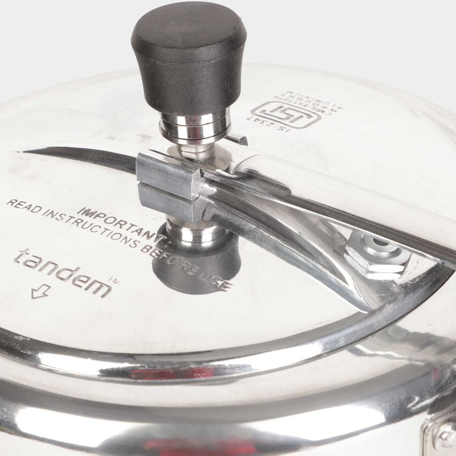 एल्युमीनियम प्रेशर कुकर, सिल्वर, 391 मिमी X 228 मिमी X 244 Mm, 6.5 L, , large image number null