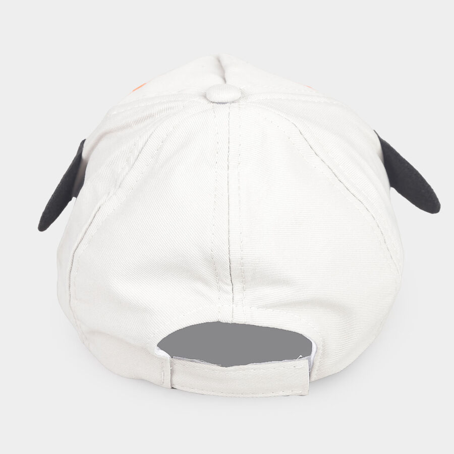 Kids' Grey Nylon/Polyester Cap, , large image number null