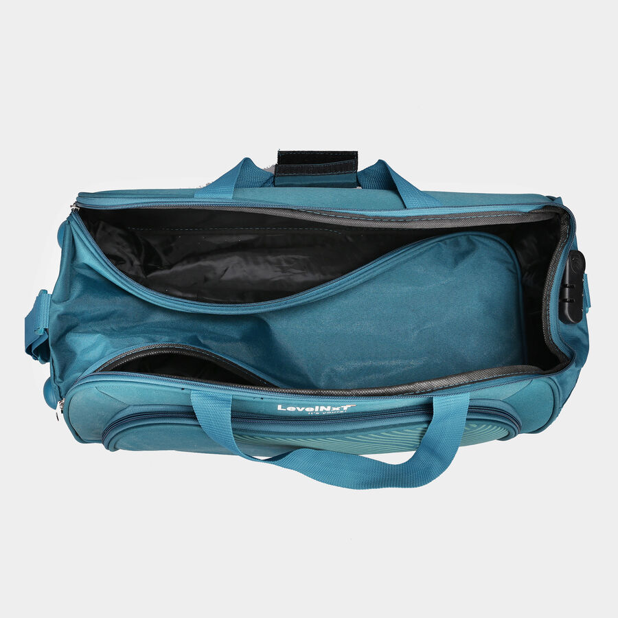 Teal Polyester Duffle Trolley, , large image number null