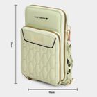 Women's Colour Block Polyurethane Sling Bag, , small image number null