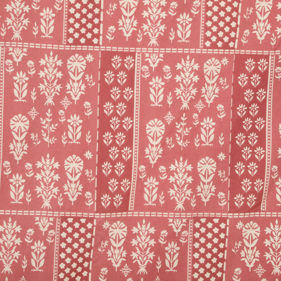 120 GSM Red Polyester Double Bedsheet, , large image number null