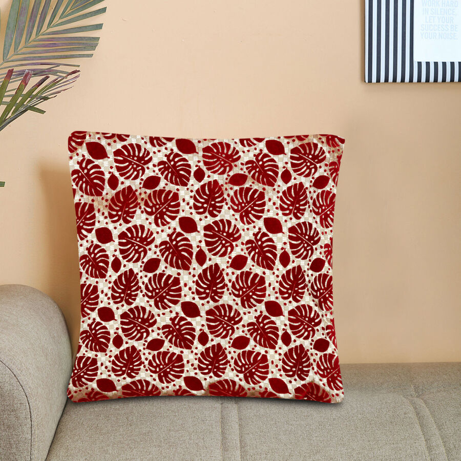 Jacquard Microfiber Cushion Cover, , large image number null