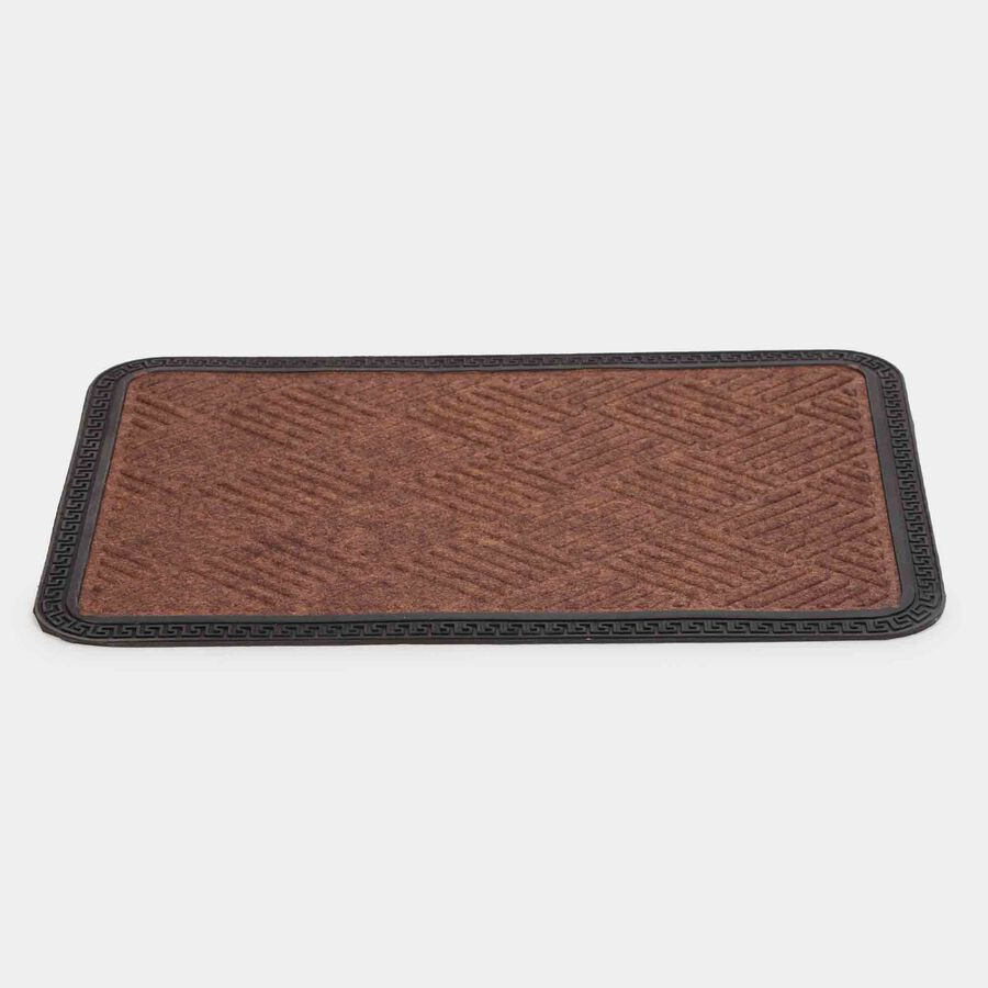 Anti-Skid Brown Rubber Door Mat, , large image number null