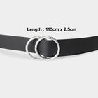 Black Pu Belt, , small