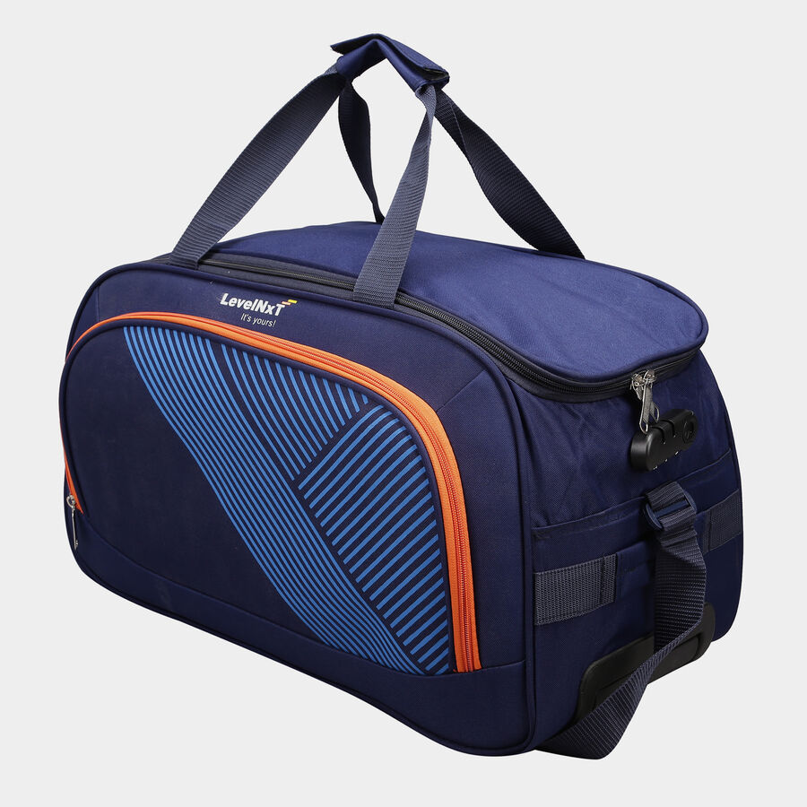 Blue Polyester Duffle Trolley, , large image number null