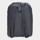 Women's Blue Polyurethane Backpack, , small image number null
