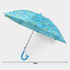 Blue Polyester Kids Umbrella, , small
