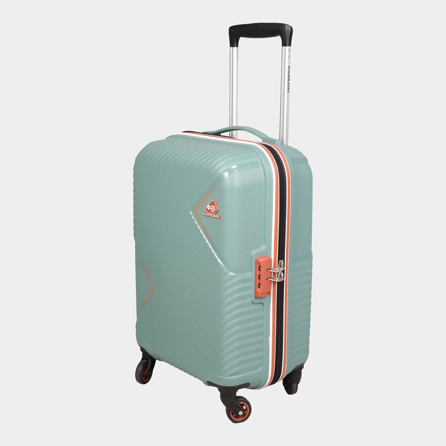 Polyester Upright Trolley, 55 cm X 36 cm X 24.5 cm, Cabin Size, 35 L, , large image number null