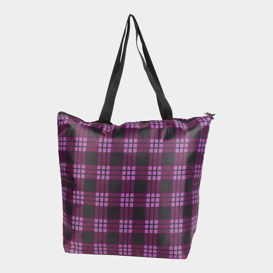Women's Printed Fabric-Nylon Shopping Bag, Medium, , large image number null