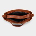 Women Tan Polyurethane Handbag, , small image number null