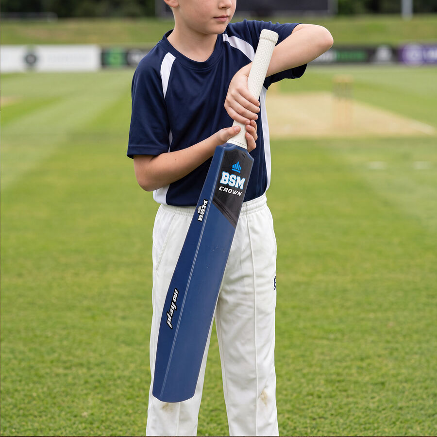 Kid's BSM Crown PVC Cricket Bat, , large