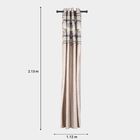 7ft. Light Grey Polyester Door Curtain, , small image number null