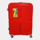 4-Wheel Red Polypropylene Hard Case Trolley, Medium, , small image number null