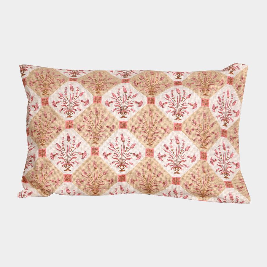 Brown Cotton Pillow Cover, , large