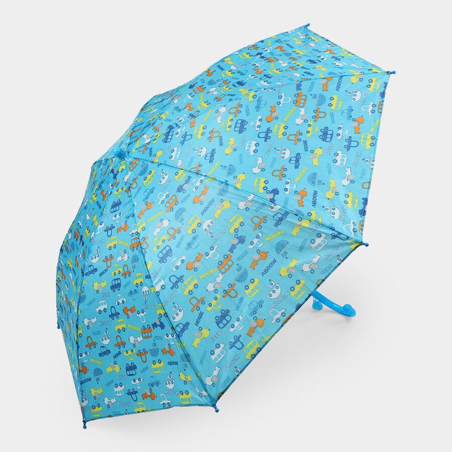 Blue Polyester Kids Umbrella, , large