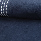 370 GSM Navy Blue Cotton Bath Towel, , small image number null