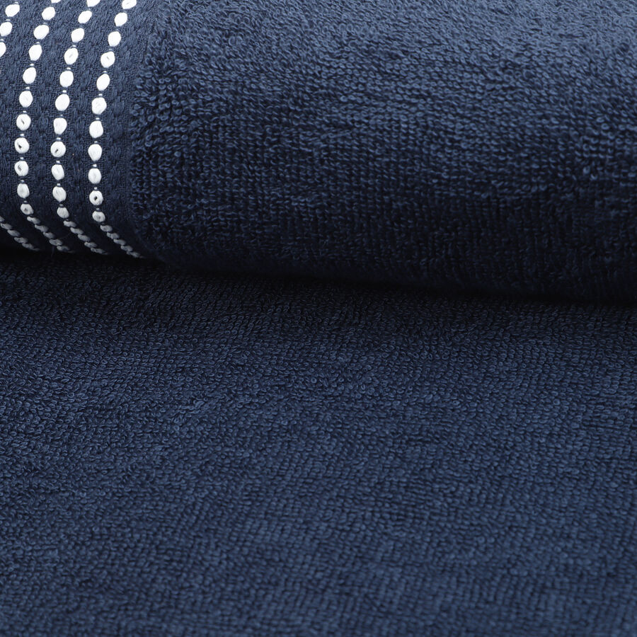 370 GSM Navy Blue Cotton Bath Towel, , large image number null