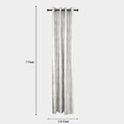 7ft. Light Grey Microfiber Door Curtain, , small image number null