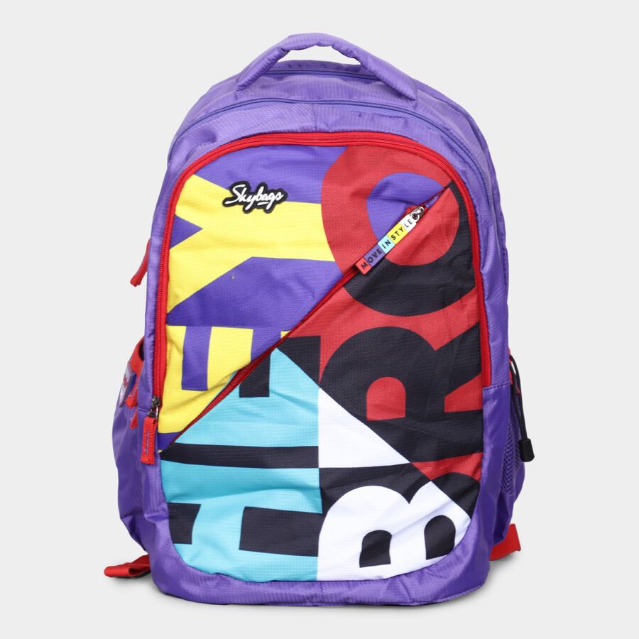 Purple Polyester Backpack 40L (Approx), , large image number null