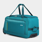 2 WheelsLight Blue Polyester Duffle Trolley, , small