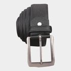 Men's Black Polyurethane Casual Belt, , small image number null