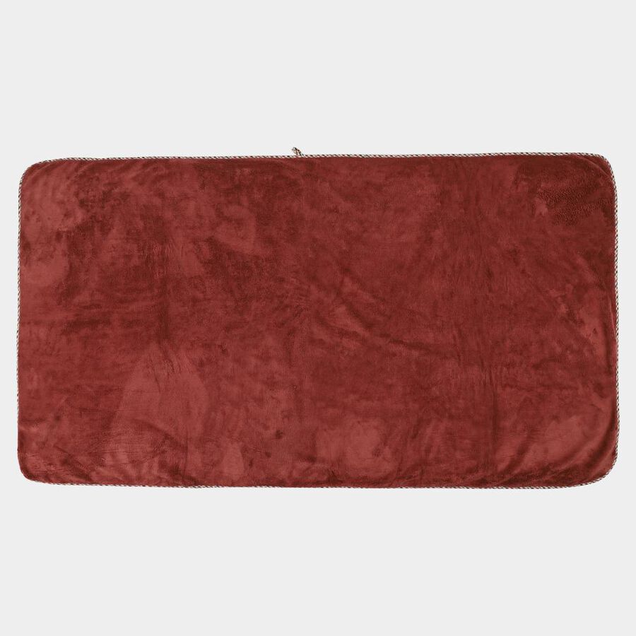 Maroon Polymide Bath Towel, , large