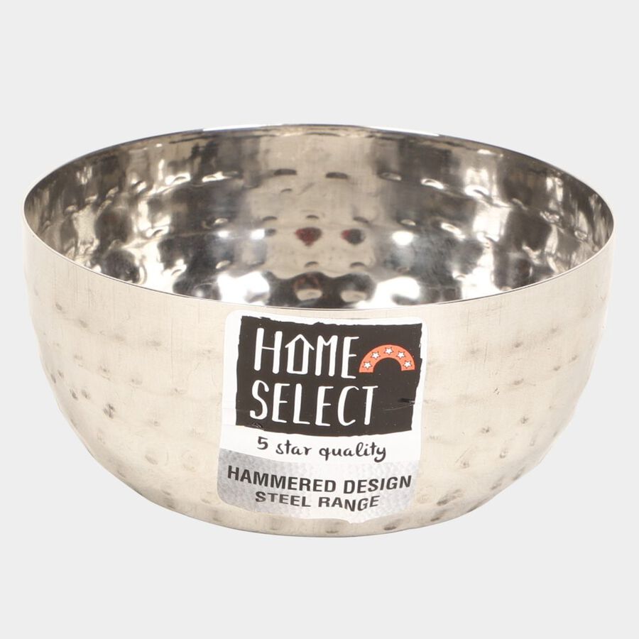 Steel Hammered Bowl, 9 X 5 cm, , large image number null