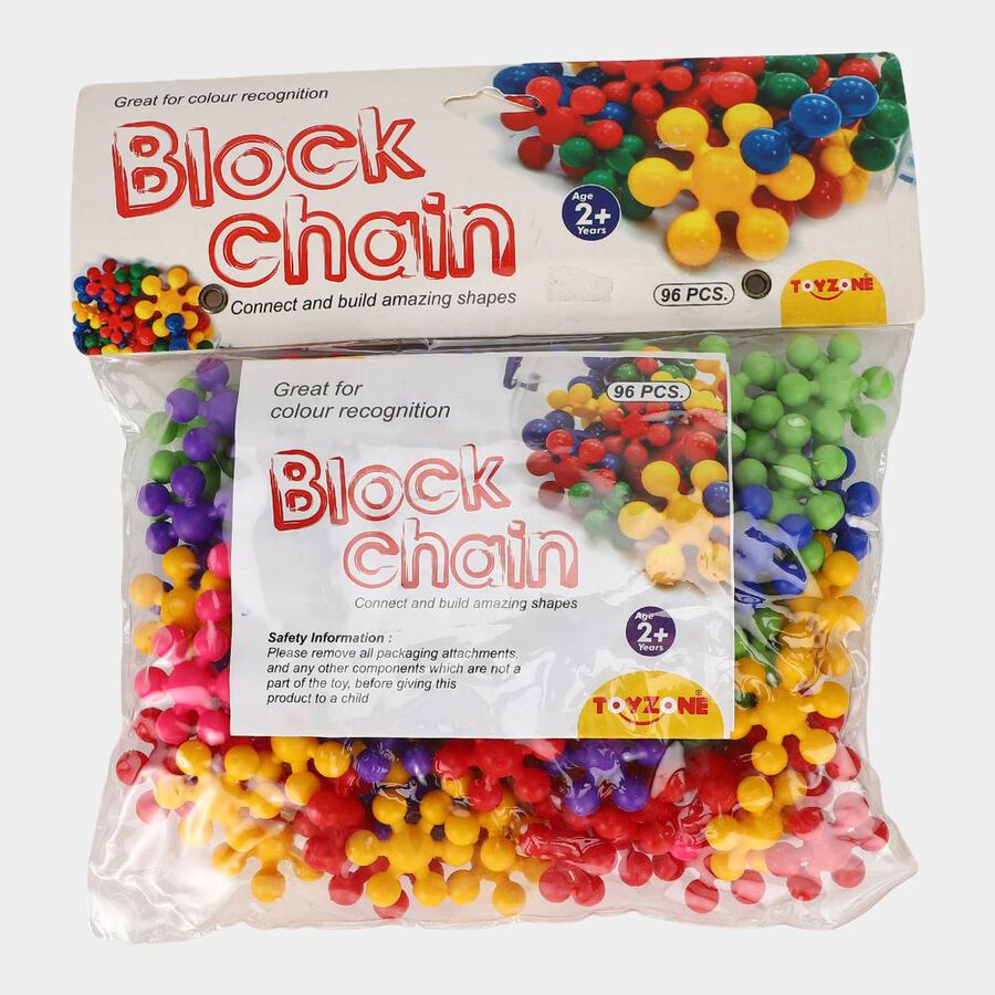 Kid's Toyzone Block Chain 96 Pcs Set, , large