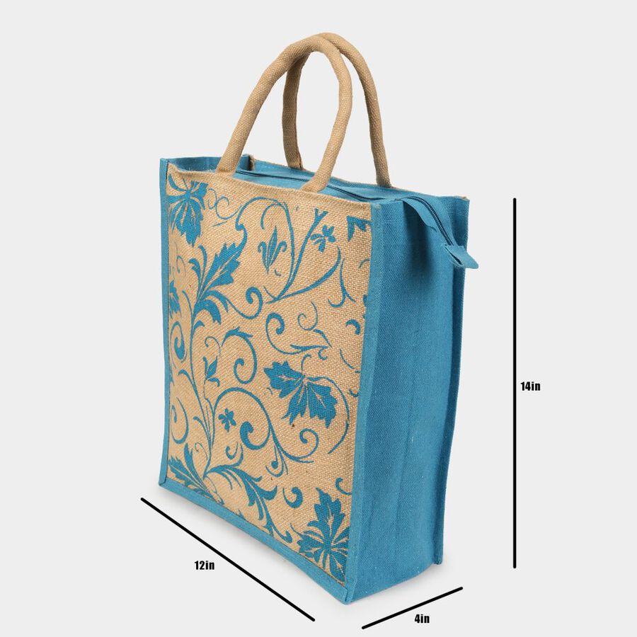 Blue Jute Bag, , large image number null