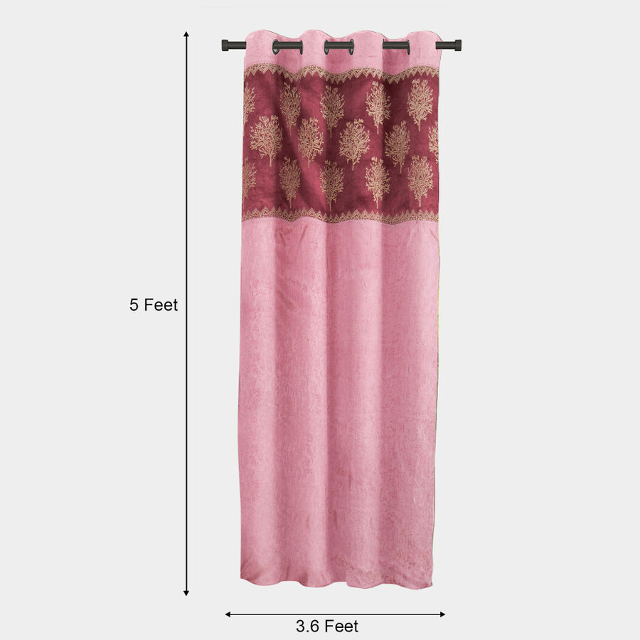 5ft. Pink Polyester Curtain, , large image number null