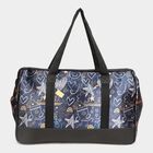 Colour Block Fabric-Nylon Duffle Bag, , small image number null