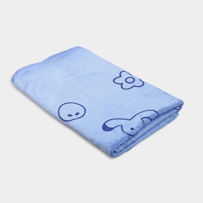 280 GSM Blue Microfiber Baby Towel