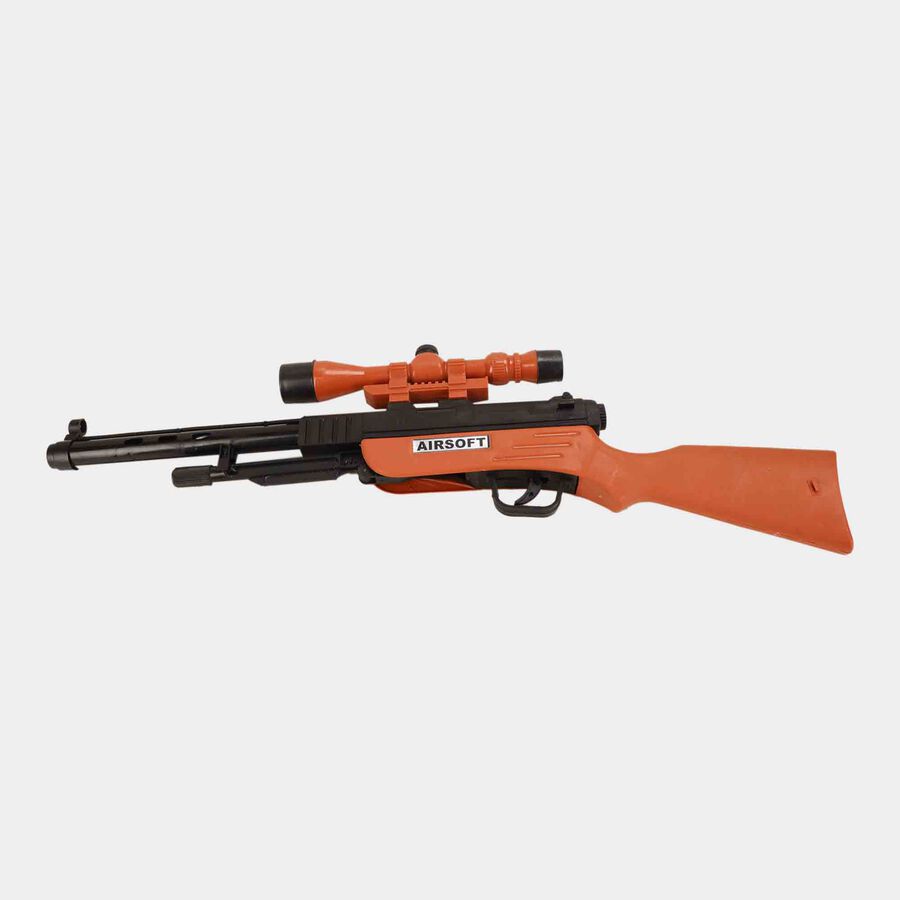 Kid's Plastic Army Toy Gun, , large image number null