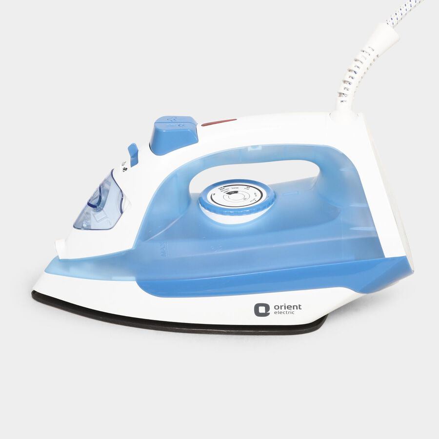 1600 W Iron and Plastic Steam Iron, , large