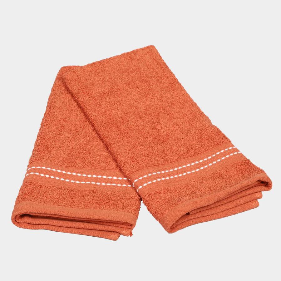 360 GSM Orange Cotton Hand Towel, , large image number null