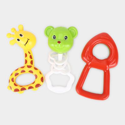 Plastic Rattle Set of 3