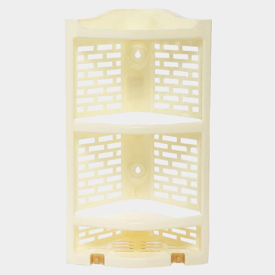 Ivory Plastic Bathroom Stand, , large image number null