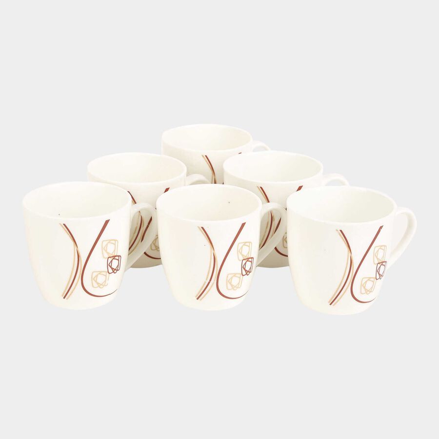150 ml Bone China Cup, Set of 6, , large image number null