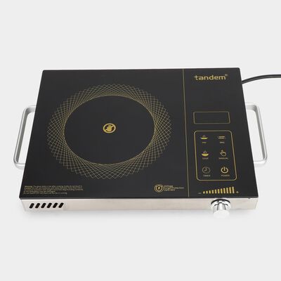 Infrared Cooktop 2200W, With Skewer rods and Wire stand, 6KV Surge protection, 4 Preset Modes & Timer, Works with all your existing utensils