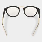 Clear Glass Plastic Cat Eye Frame - Color May Vary, , small image number null
