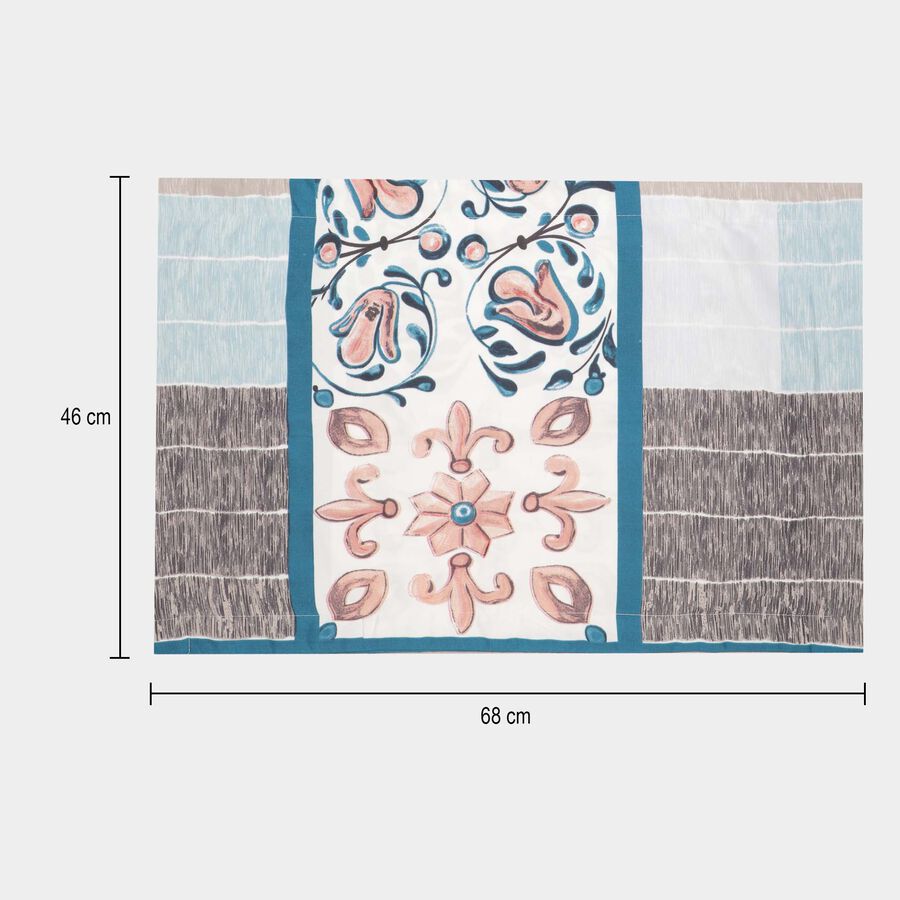 120 GSM Green Microfiber Double Bedsheet With Pillow Cover, , large image number null
