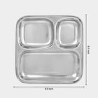 Stainless Steel Plate, 21.5 X 21.5 cm, , small image number null